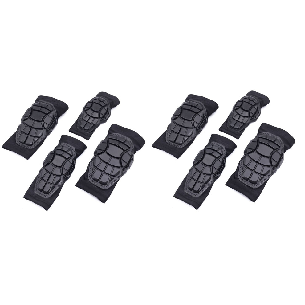 Photos - Cycling Clothing 4X Children Protective Gear Set Soft Kid Elbow Pads Knee Pads for Balance Bike Skateboard Inline Roller Skate Scooter,S