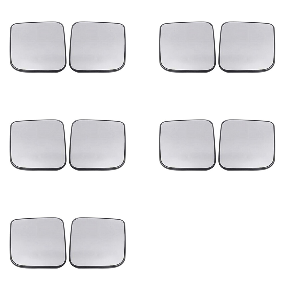 10X Heated Glass Rearview Mirrors Side Wing Rearview Mirrors For Pickup Trucks Patrol Y61 Navarra D22 1997-2015 4762149427167