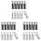 30Pcs Zipper Pull-Tab Replacement, Metal Zipper Puller Zip Slider Extender Handle Mend Fixer for Suitcases Backpacks 1