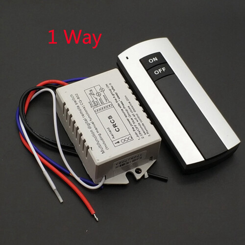 2X ON/OFF 220V Wireless Remote Control Switch Digital Remote Control Switch for Lamp & Light HT035 1