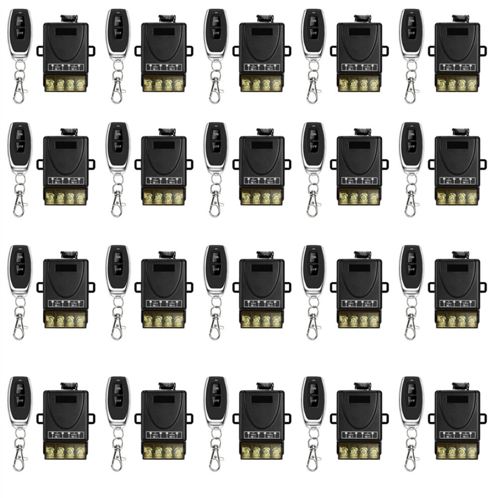 Photos - Other Electrical Equipment 20X 433MHz 220V Water Pump Remote Control Switch 1Ch 30A Receiver Module ON/OFF Wireless RF Transmitter for Light LED