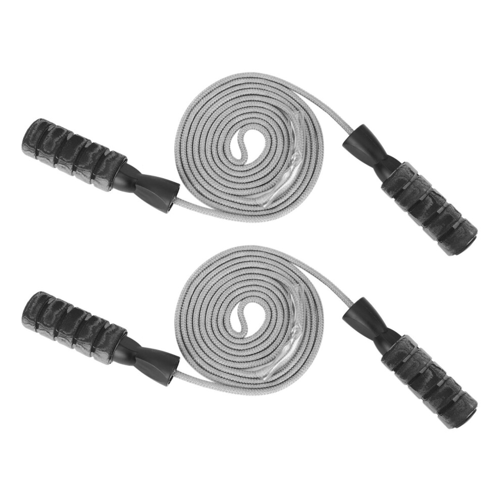 2X Professional Jump Rope Workout Adjustable Length Exerciser Jump Ropes for Cardio, Endurance Training 