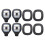4Pcs USB Rechargeable Light for LED Beanie Hat,Replaceable Headlamp Cap DIY Hat Light for Men and Women 1