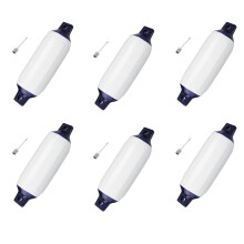 6X Inflatable Boat PVC Boat Anchor Bumper Marine Boat for Boat, Sailboat, Cuddy Etc,(6.5X23 Inch)