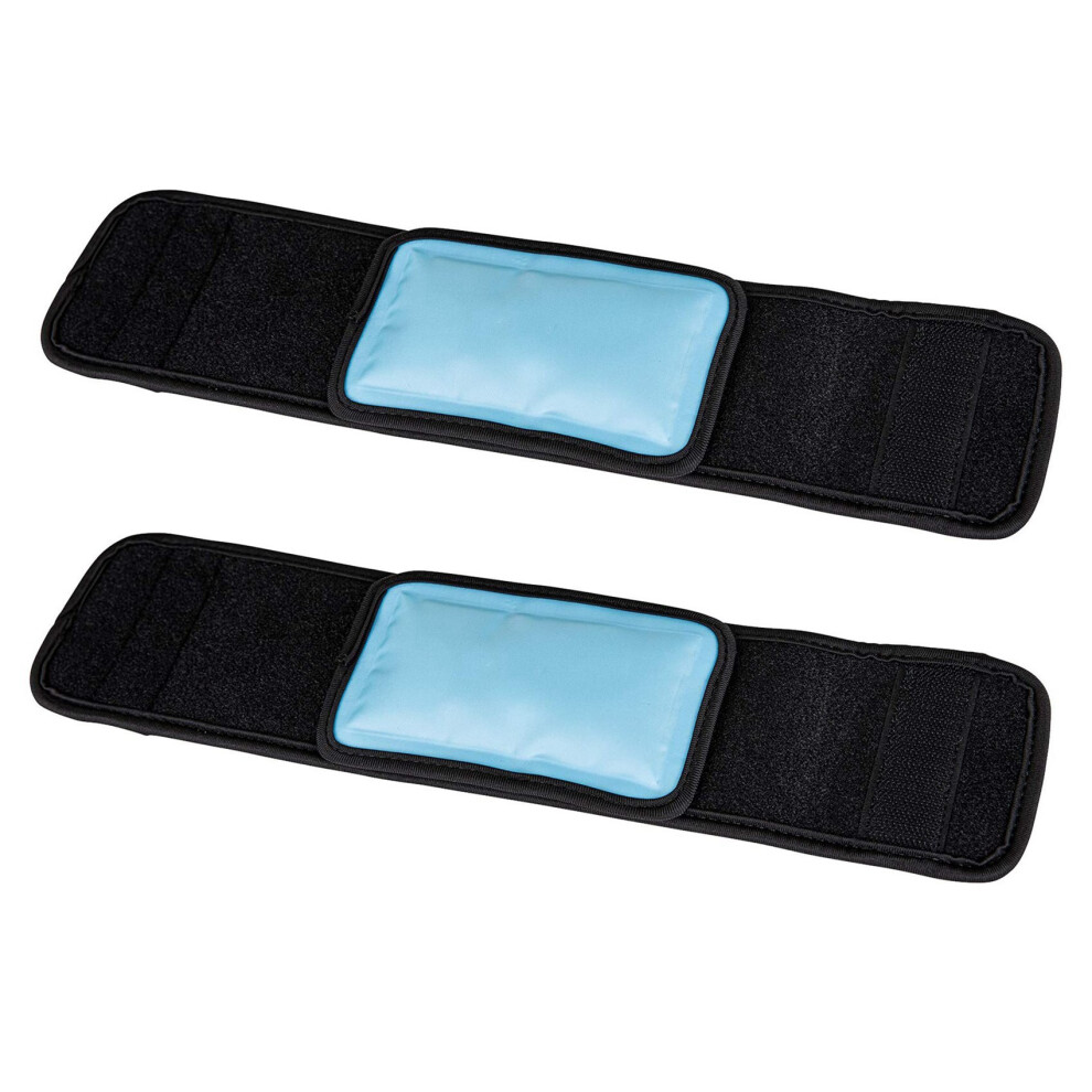 Tlily 2X Cold Therapy Wrap Cold Packs Reusable Gel Ice Pack Compress For Injuries Recovery And Pain Relief