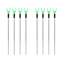 8PCS Adjustable Metal Fishing Rod Holder Fixed Frame Fishing Rod Bracket Fishing Supplies