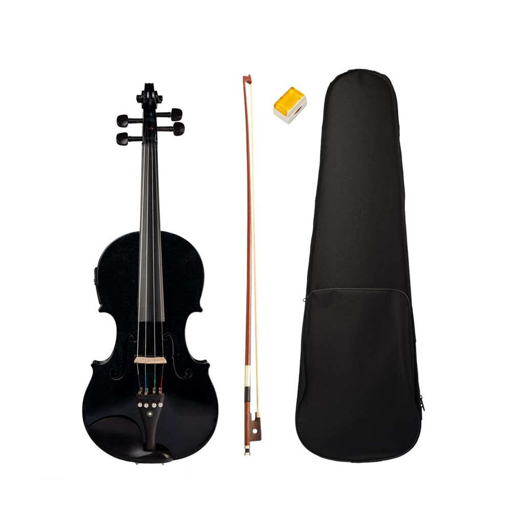 4/4 Full-Size Violin Violin Sound and Electric Violin Solid Wood