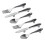 6PC Knife Spoon Fork Kitchen Cabinet Closet Drawer Pull Handles Knobs 2