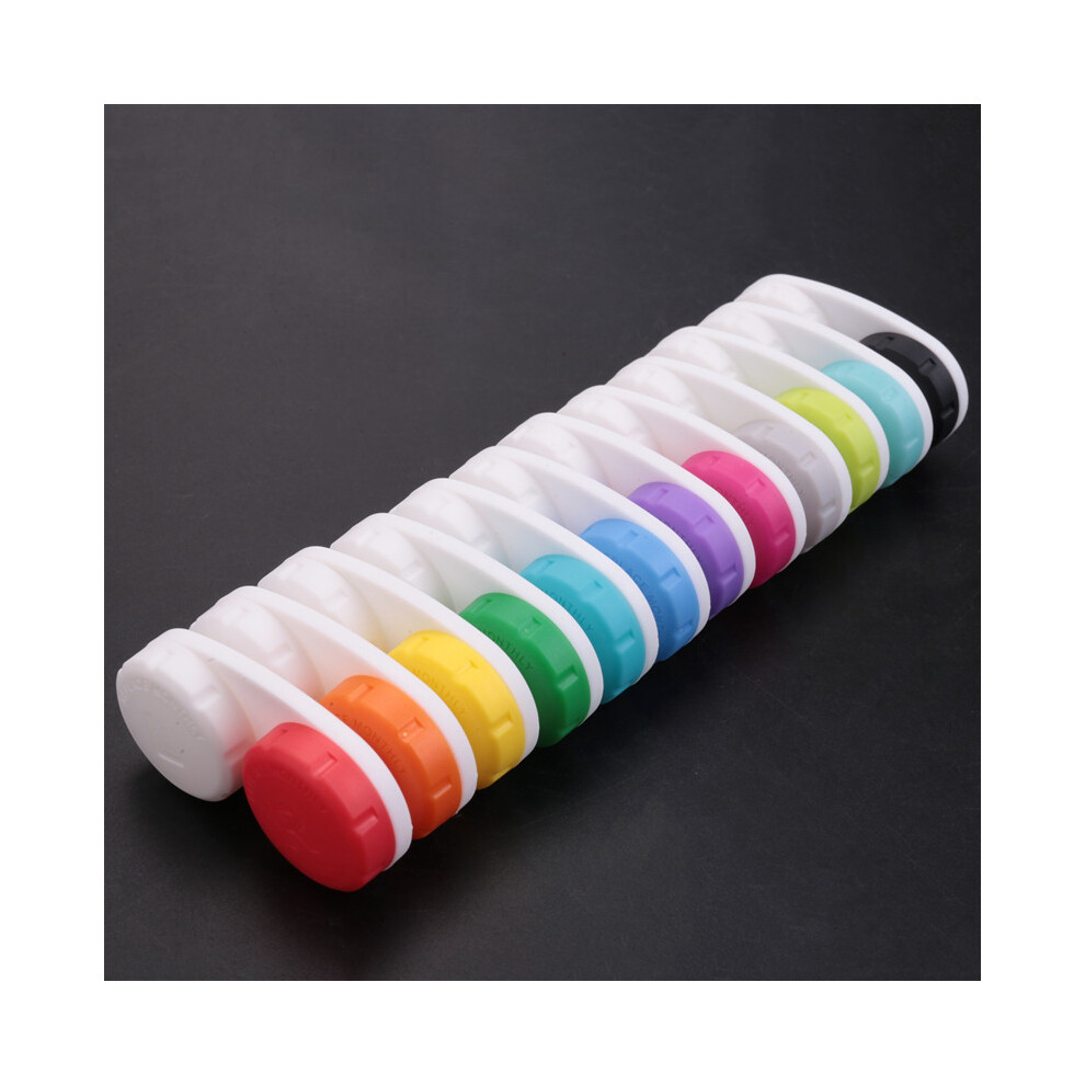 12PCS Colorful Contact Lens Case, Contact Lens Immersion Kit