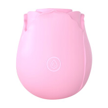 (Pink) Women Cordless Pleasure Rose Licking Vagina Sucking Clitoral Vibrator Sex Toys