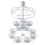 2 Layer-12 Count Carousel Cupcake Stand Holder Cake Cup Display Stand 3