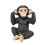 Monkey Ornaments Three Monkeys Ape Hear, Speak, See No Evil Home Decor 2