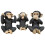 Monkey Ornaments Three Monkeys Ape Hear, Speak, See No Evil Home Decor 1