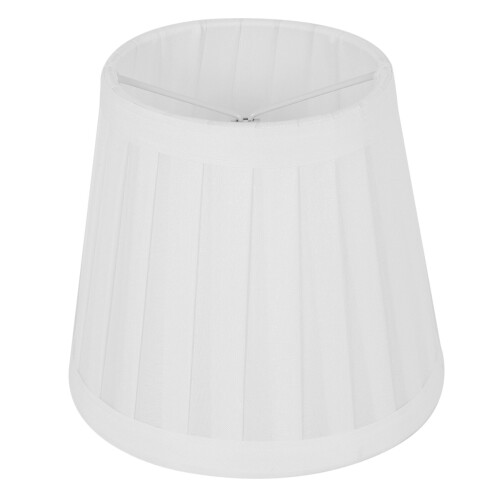 Fabric Lamp Shade Table Desk Bed Lamp Cover Holder Chandelier White