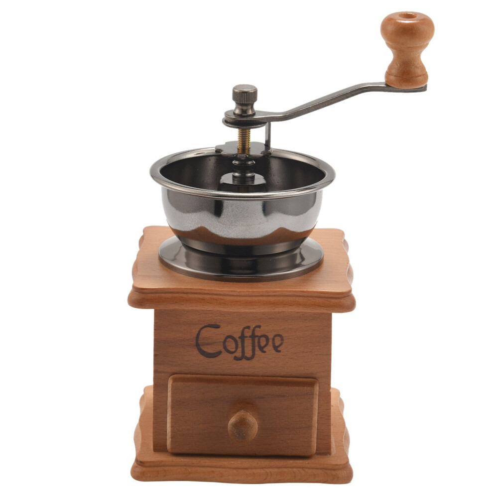 Manual Coffee Grinder, Hand Coffee Burr Mill, Manual Bean Grinder