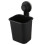 1 PC Suction Cup Toothbrush Cup Holder Rack Plastic Holder Black 2