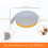 2 Rolls 10 M Draft Excluder for Doors, Rubber Seal Foam Tape Grey 8