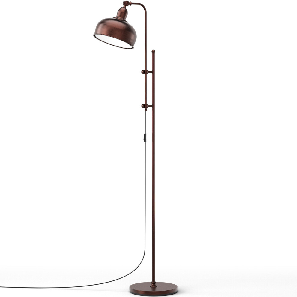 Industrial Tall Floor Lamp Desk Lamp w / Adjustable Height & Lamp Head