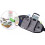 (Grey) Hands Free Dog Running Lead. 4