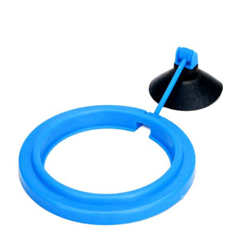 (Type D) Suction Cup Feeder Tool Fish Feeding Ring Gift For Aquarium Floating Food
