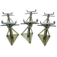 Static Caravan Axle Stands Very Small X6 (Extra Wide 7.1" - 10.4")