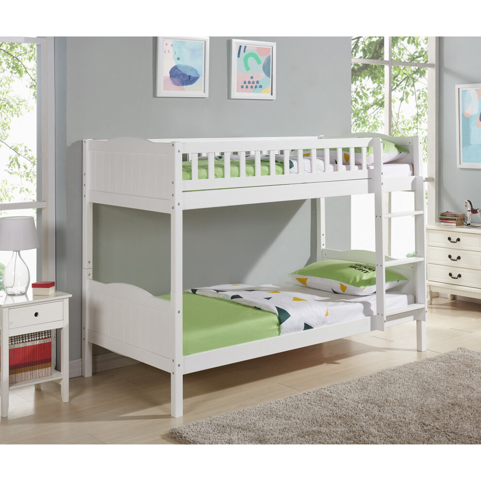 Centaurus White Kids Bunk Bed