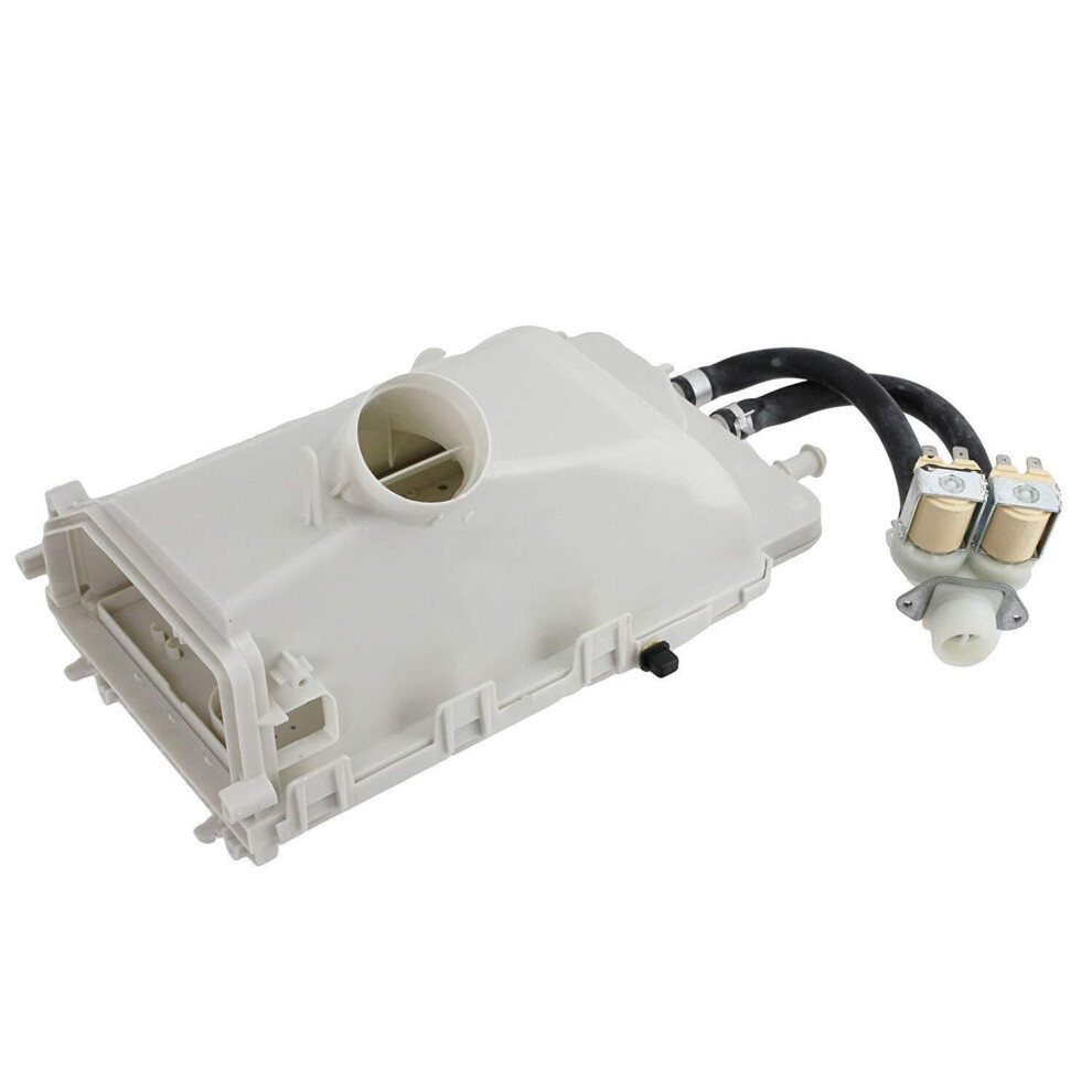 Genuine Samsung Washing Machine Soap Drawer Housing & Inlet Valve-image-OPC-PC2PVBS-NEW
