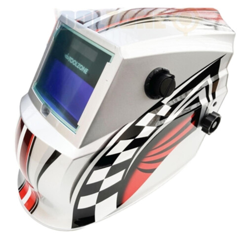 Toolzone Welding Helmet Race Track Design Variable Control Grinding Mode WH047 1