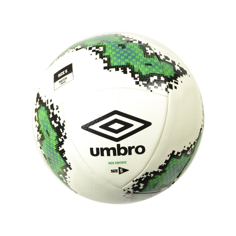 (Size 3) Umbro Neo Swerve Fifa Basic Football White Green Black