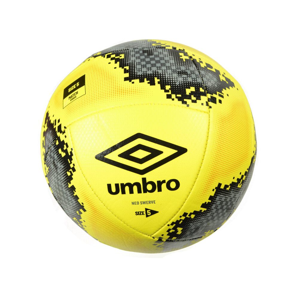 (Size 3) Umbro Neo Swerve Fifa Basic Football Black Yellow