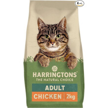 Harringtons Complete Dry Cat Food with Freshly Prepared Chicken - 4x2kg