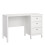 Desk 3 drawers White Madrid 1