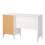 Desk 3 drawers White Madrid 4
