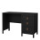 Desk 3 drawers Matt Black Barcelona 3