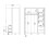 Wardrobe with 2 doors + 1 mirror door + 2 drawers White Madrid 10