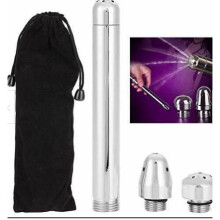 Vaginal Cleaning Anal Douche Shower Head 3 Nozzle Colonic Irrigation Enema Kit
