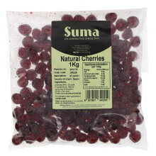 Suma Cherries Glace - Dark Red 1 kg ( pack of 1 )