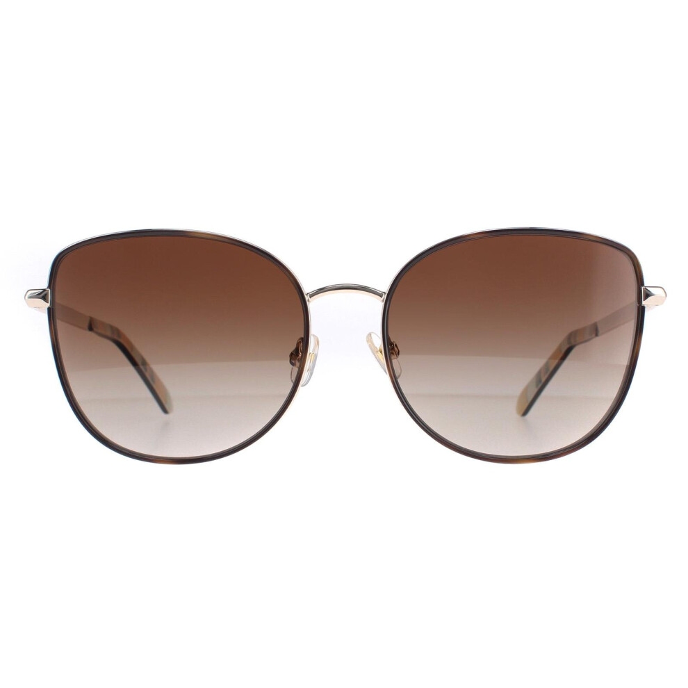 Kate Spade Sunglasses Maryam/G/S 06J LA Gold Havana  Brown Gradient Polarised
