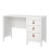 Desk 3 drawers White Barcelona 3