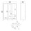 Wardrobe with 2 doors + 1 mirror door + 2 drawers White Madrid 9
