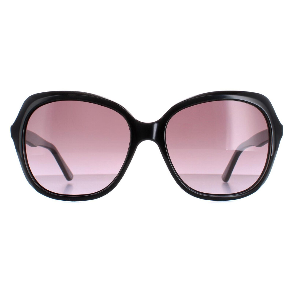 Ted Baker Sunglasses TB1645 Kim 001 Black Grey Gradient