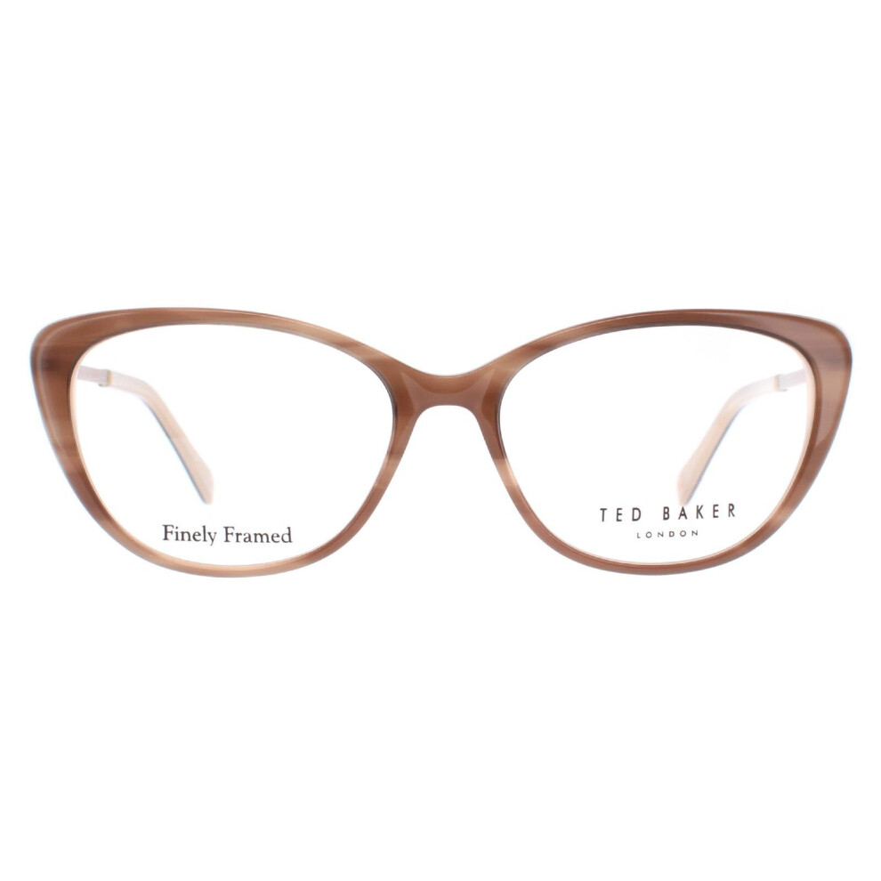 Ted Baker Brown Glasses Frames Tb9198 Cressida 151 Women
