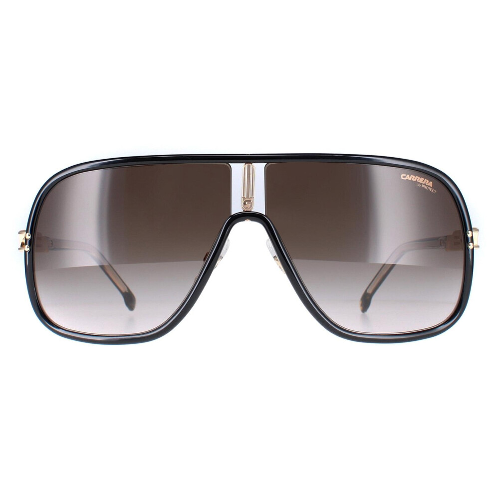 Carrera Sunglasses Flaglab 11 R60 Ha Black Brown Brown Gradient