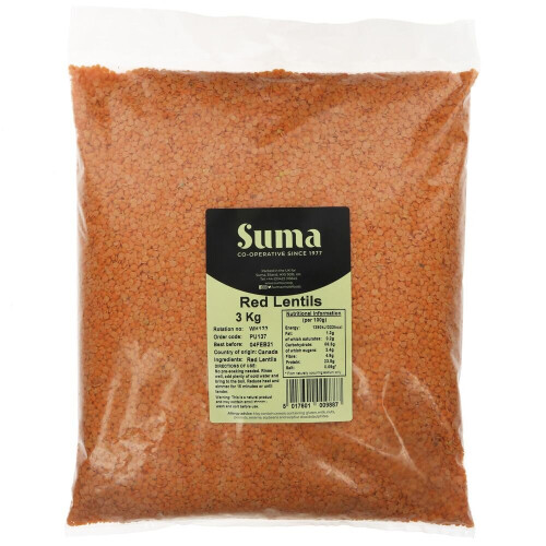 Suma Lentils - red split - 3 kg 1