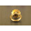 4Pcs Antique Style Pure Brass pulls Ring Cabinet Drawer pulls Handles Hand Closet Cupboard Door Handles 6