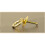 4Pcs Antique Style Pure Brass pulls Ring Cabinet Drawer pulls Handles Hand Closet Cupboard Door Handles 7