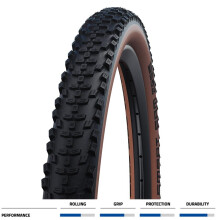 (27.5 X 2.35) Schwalbe Smart Sam Performance Line Tyre Black / Bronze