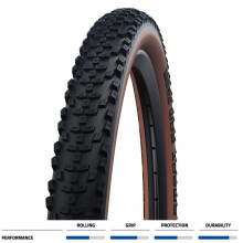 (29 X 2.35) Schwalbe Smart Sam Performance Line Tyre Black / Bronze