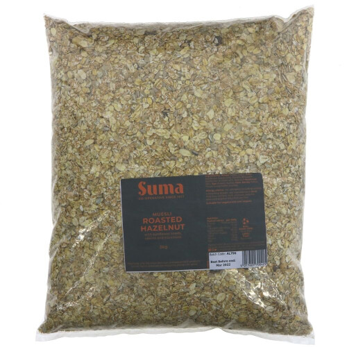Suma Roast Hazelnut Muesli - 3 kg 1