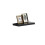 Spot On Dealz 40cm High Gloss Wall Floating Shelf Black 2